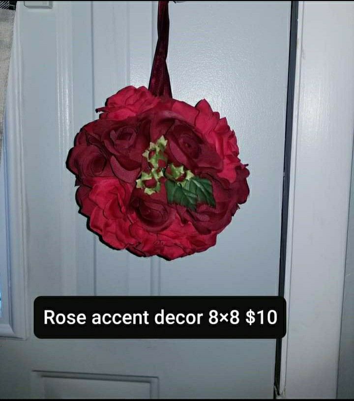 Rose home accent decor