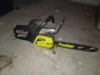 Poulan Gas Powered Chainsaw 