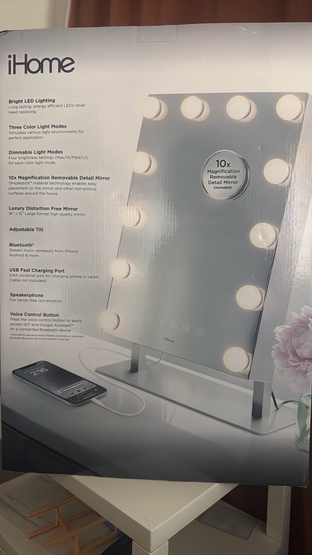 Ihome Hollywood Ihome Vanity Walmart IHome Hollywood Vanity