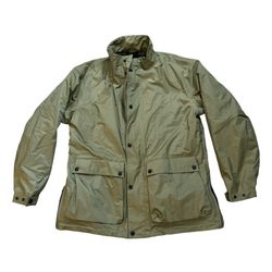 Dainese Piaggio Jacket XXL Nylon Motorcycle Rain Coat with Leg Shield Touring . Excellent used condition like new 