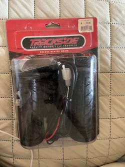 Trackside Deluxe Heated Motorcycle Grips