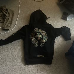 chrome hearts zip up 