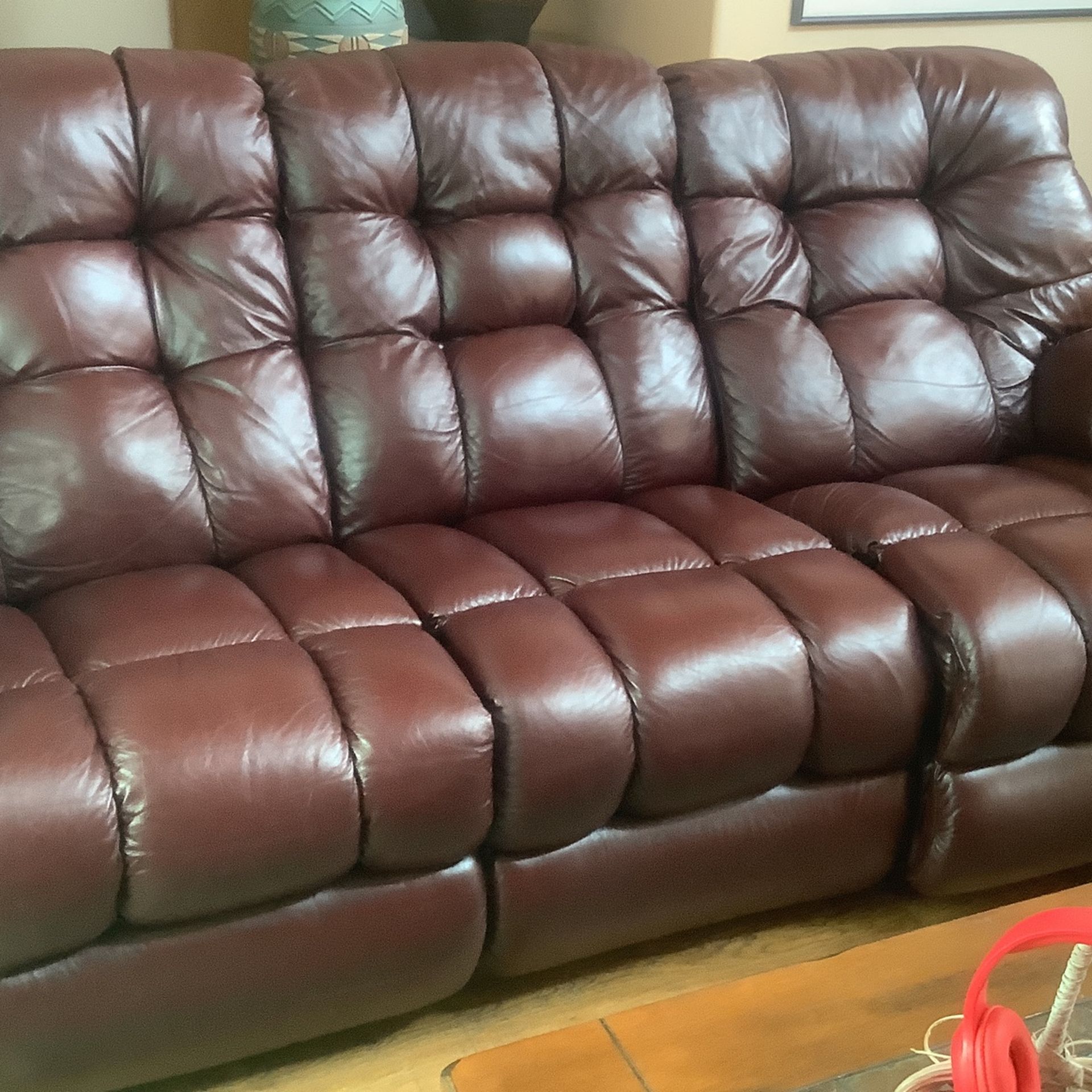 LAZY BOY DUAL RECLINER SOFA