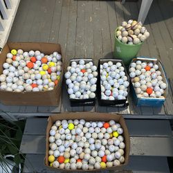 Golf balls huge lot