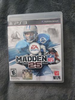 PS3 Video Games Madden 25 and NCAA 2013