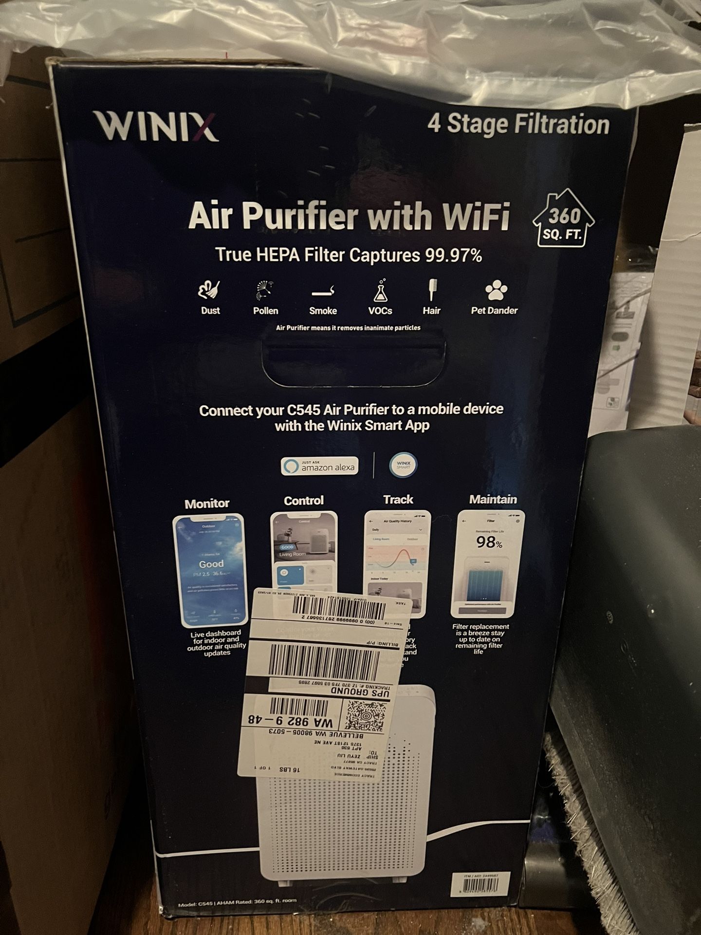 winix True 4 stage Air Purifier