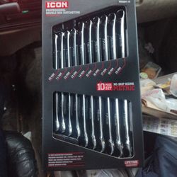Icon Metric 10 Piece Double Box Ratcheting
