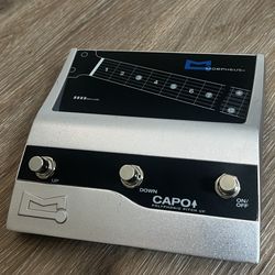 Morpheus pitch capo guitar pedal