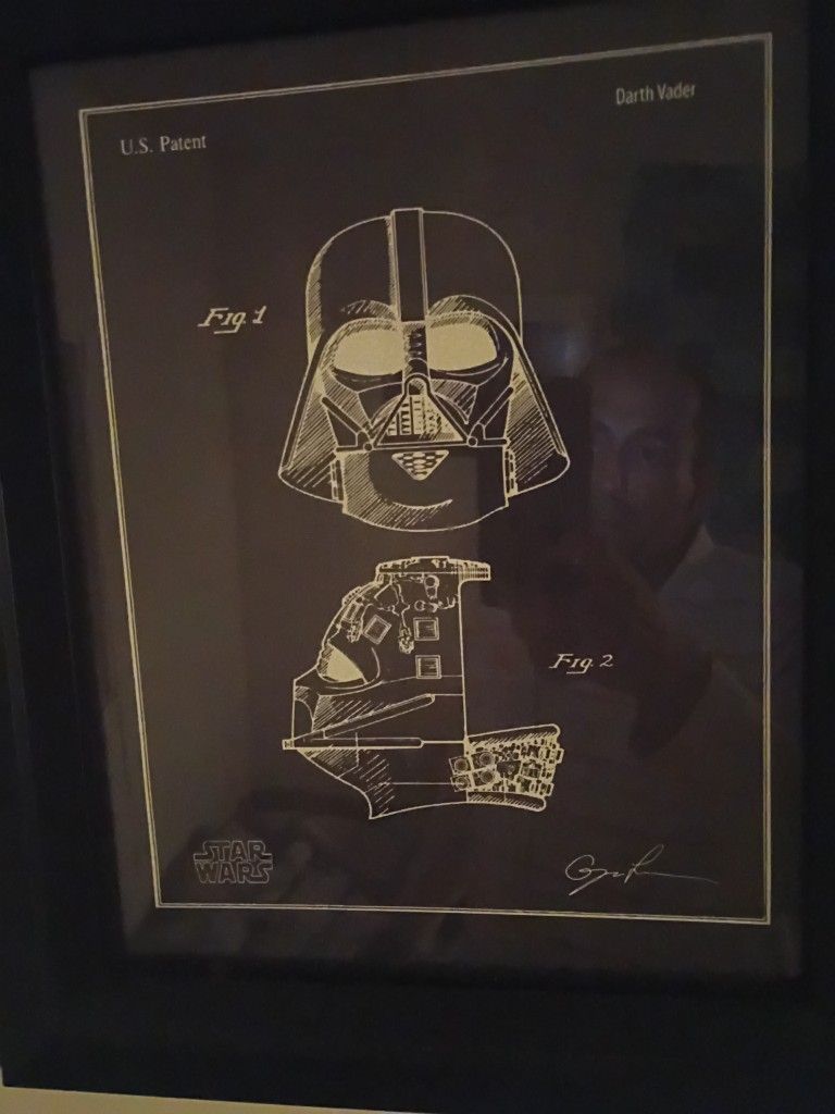 Star Wars Original Print Autographed