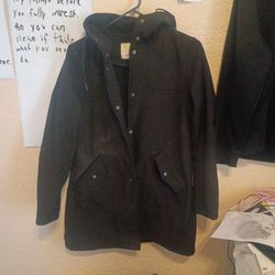 Black long jacket