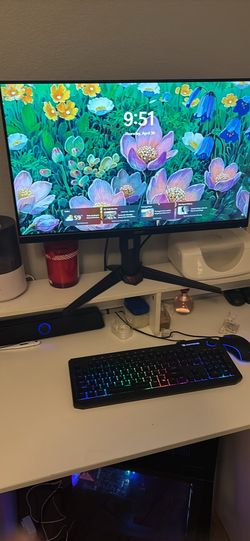 Gaming Setup | Monitor, Keyboard, Mouse , PC , and Speaker