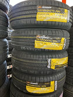 📲✔️195/65/15 Vendo set de Llantas Nuevas headway