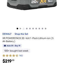 Batery XR Powerstack 5.0