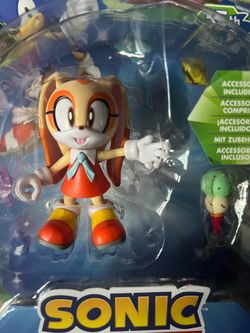 Jakks Pacific CREAM 35th Anniversary SONIC The HEDGEHOG Action Figure New 2026