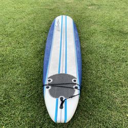 8'0" WAVESTORM SURFBOARD FOAM BOARD 