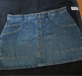 Jean skirt