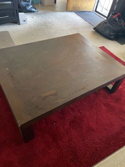West Elm large coffee table