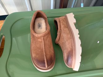 UGG Chestnut Suede Slip-On Shoes
