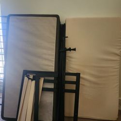 Twin Size Bed With Frame And Mattress