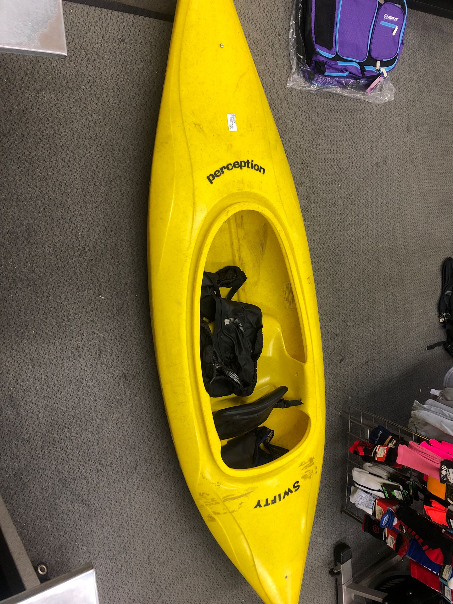 Swiftly perception kayak