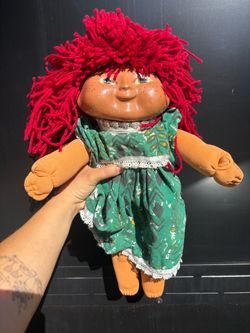 Vintage Cabbage Patch doll resembles taro patch doll baby toy vintage 1980s