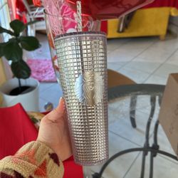 Starbucks silver Cup