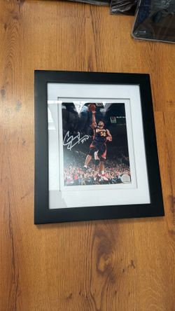 Corey Maggette Warriors autograph frame