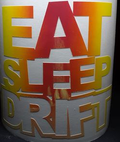 EAT, SLEEP, DRIFT DECAL