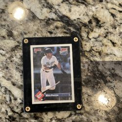 Mike Piaza Dodger Card