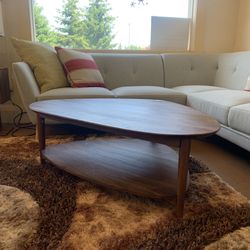 Mod Walnut Coffee Table