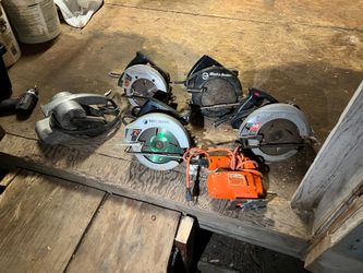 Skillsaws, jigsaw, belt sander