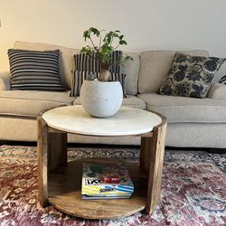 Sofa And Coffee Table 