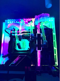 Liquid Water Cooling Gaming PC Desktop — Ryzen 9 5900X / RTX 3080 / 64GB DDR4 / 2TB SSD