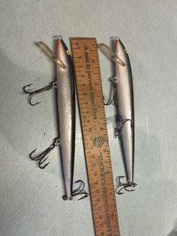 Vintage  Finland Rapala wood diving fishing lures