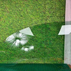 2003-09 Mercedes CLK350 Front Left Driver Side Door Window Glass  OEM