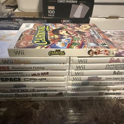 Wii Games (17 Games) Good Condition