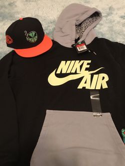 Nike Air Galaxy Area 72 hoodie size large with SnapBack for Sale in Miami FL OfferUp