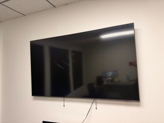 Samsung 57” Large Flat Screen TV Wall Mounted