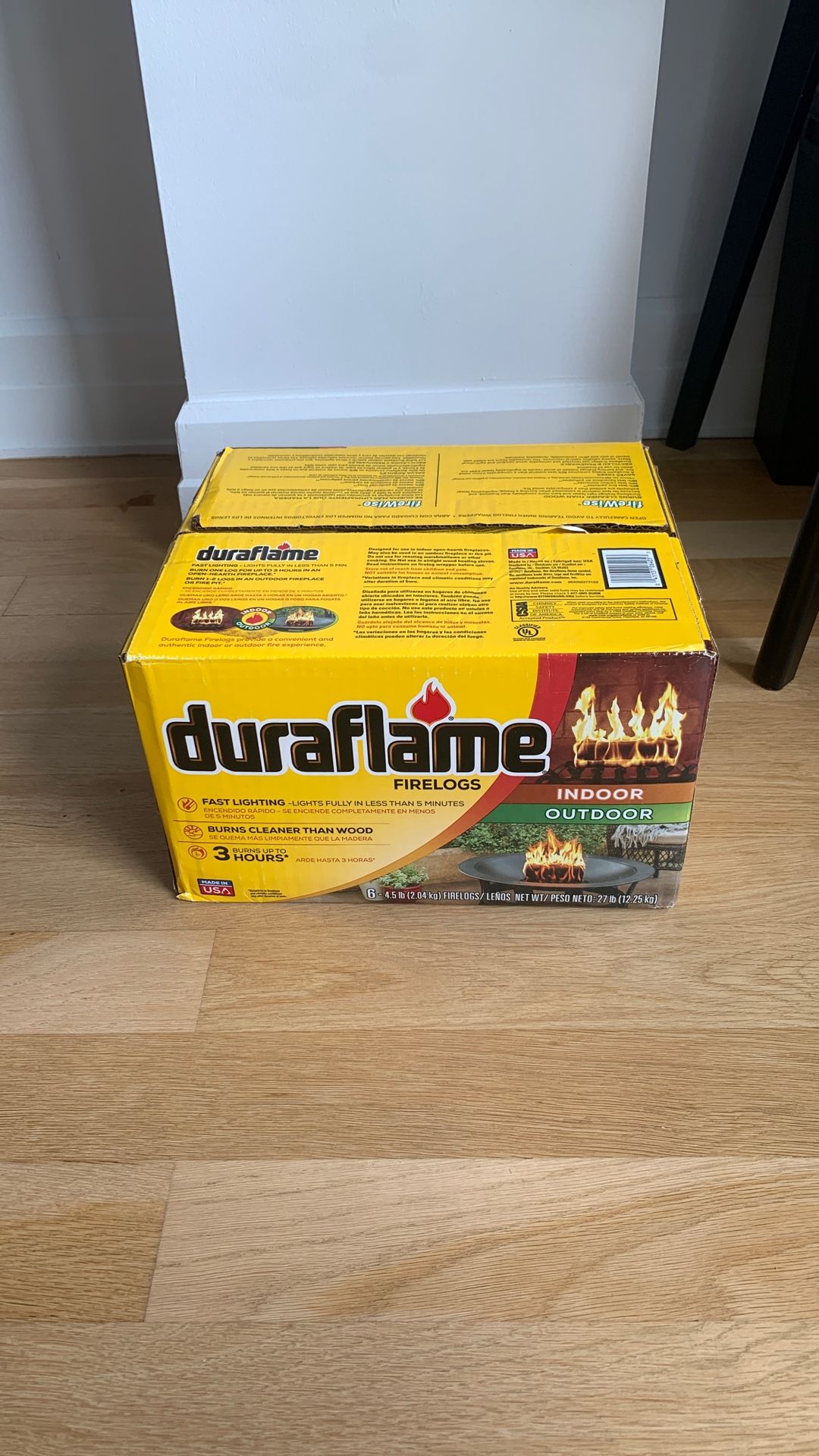 6 Duraflame 3 Hour Burn Logs