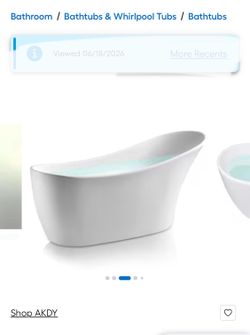 Freestanding  tub