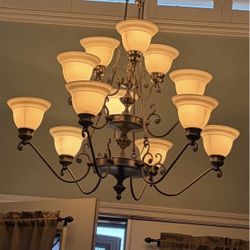Chandelier Brushed Nickel 