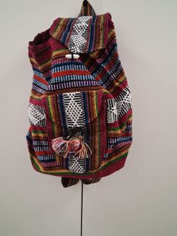 Woven    Backpack