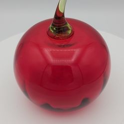 Lovely Vintage Viking Glass Cherry 