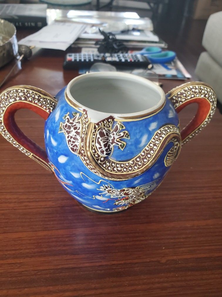 Kutani Dragon Porcelain