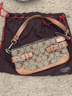 Coach Signature Canvas Crossbody Bag