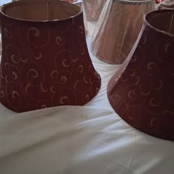 Various Sizes Of New And Gently Used Lamp Shades.