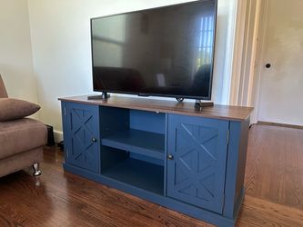 Navy TV Stand
