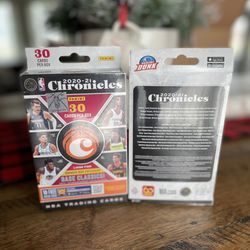 (2) 2020-21 NBA Chronicles Basketball Hanger Box 