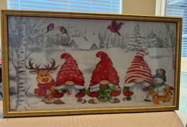 Christmas framed Diamond Art