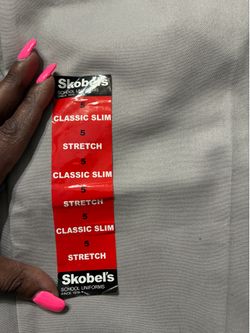 Girls Grey school pants